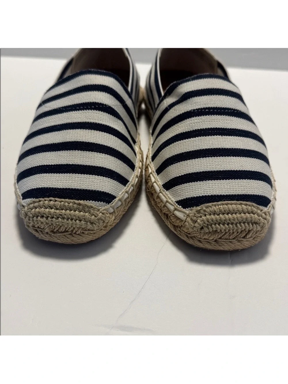 Vionic Valeri Espadrilles Nautical Summer Vacation Travel Cruise Size 7